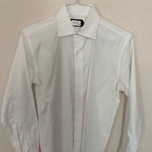 Lorenzo Uomo White Dress Shirt.
